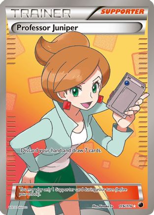 Professor Juniper (116 Full Art) - 116/116 - Ultra Rare