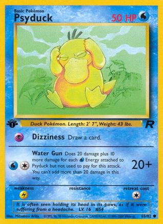 Psyduck 065/82 - Unlimited Team Rocket - Common