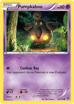 Pumpkaboo - 56/146 - Common - Reverse Holo