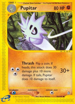 Pupitar - 56/147 - Uncommon - Reverse Holo