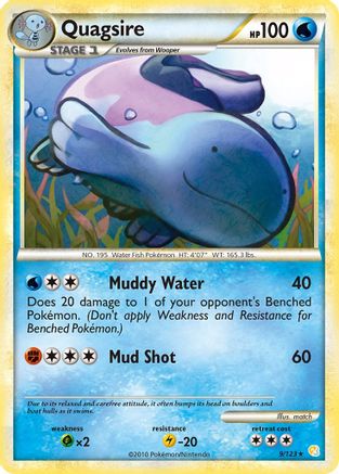 Quagsire - 9/123 - Holo Rare