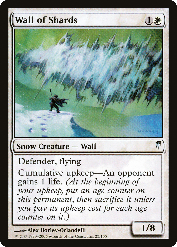 Wall of Shards (CSP-023) Foil