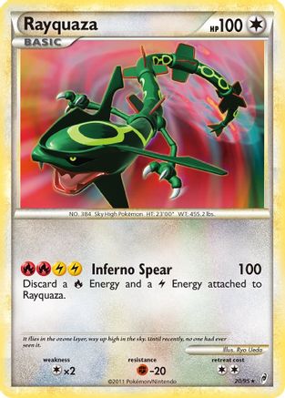 Rayquaza 20/95 - Holo Rare