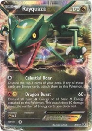 Rayquaza EX BW47  - Holofoil Black and White Promos - Promo