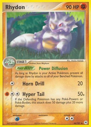 Rhydon - 46/101 - Uncommon