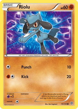 Riolu (75) - 75/135 - Common