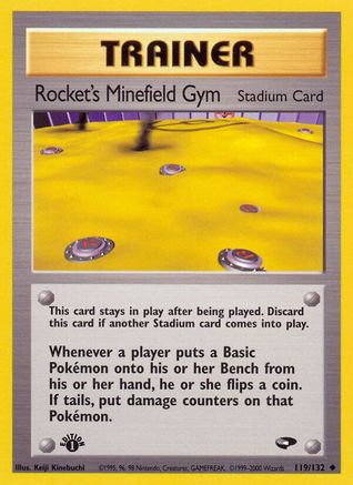 Rocket's Minefield Gym 119 - Unlimited Gym Challenge - Uncommon