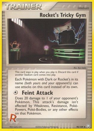 Rocket's Tricky Gym - 90/109 - Uncommon