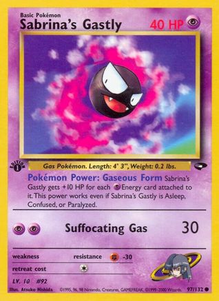 Sabrina's Gastly (97) 097 - Unlimited Gym Challenge - Common