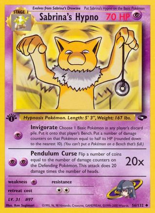 Sabrina's Hypno 056 - Unlimited Gym Challenge - Uncommon