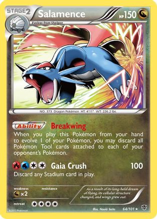 Salamence 64/101 - Holo Rare