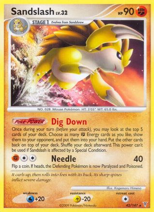 Sandslash - 42/147 - Rare