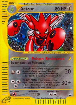 Scizor - H21/147 - Holo Rare