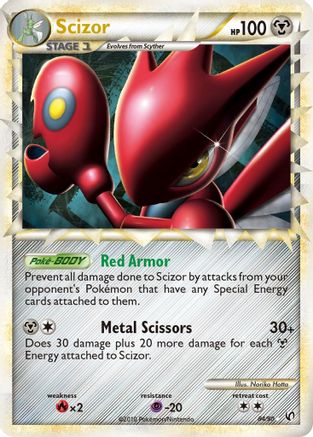 Scizor (Prime) (84/90) Holofoil - Ultra Rare