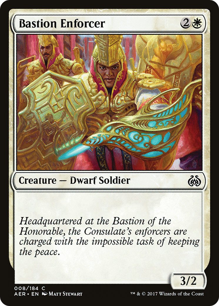 Bastion Enforcer (AER-008) Foil