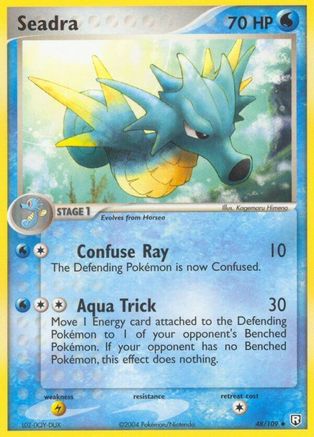 Seadra - 48/109 - Uncommon - Reverse Holo