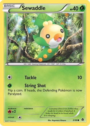 Sewaddle (3) - 3/98 - Common