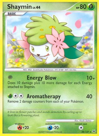 Shaymin (38) - 38/127 - Rare