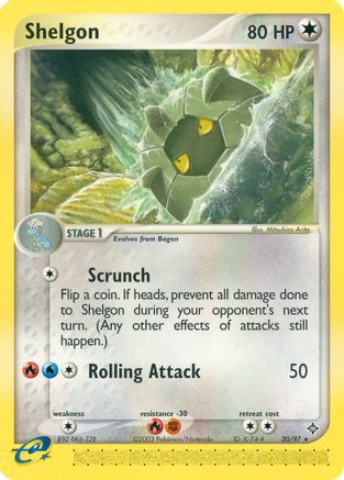 Shelgon - 20/97 - Rare