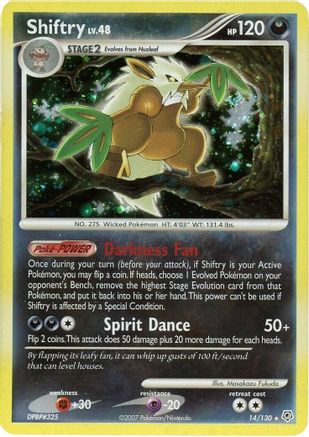 Shiftry - 14/130 - Holo Rare