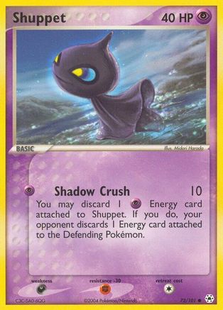 Shuppet - 72/101 - Common - Reverse Holo