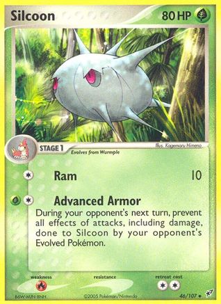 Silcoon 046  - Reverse Holofoil Deoxys - Uncommon