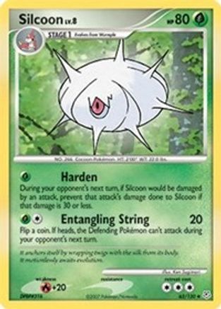 Silcoon - 63/130 - Uncommon - Reverse Holo