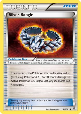 Silver Bangle - 88/101 - Uncommon - Reverse Holo