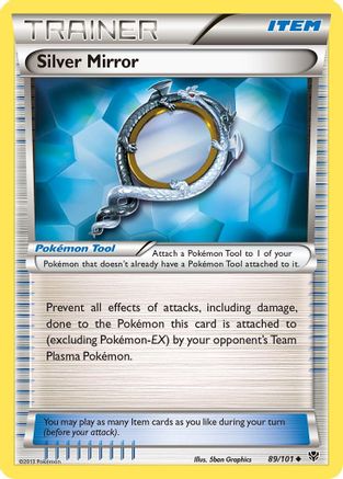 Silver Mirror - 89/101 - Uncommon - Reverse Holo