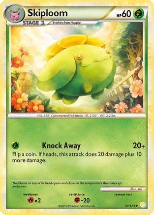 Skiploom - 51/123 - Uncommon