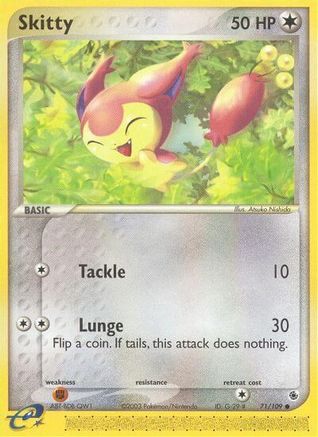 Skitty - 71/109 - Common - Reverse Holo