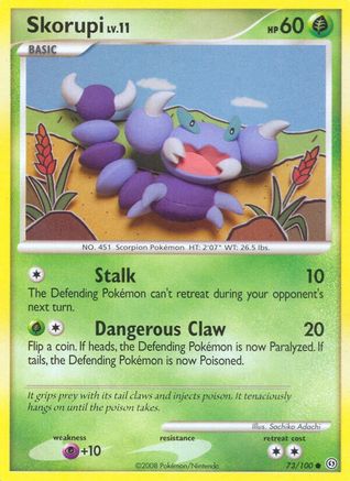 Skorupi - 73/100 - Common - Reverse Holo