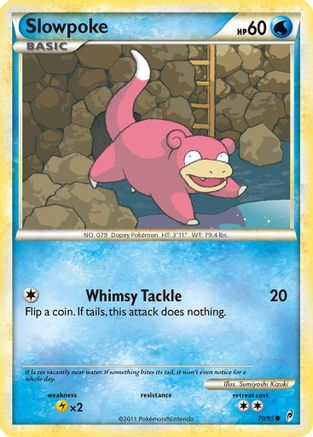 Slowpoke - 70/95 - Common - Reverse Holo
