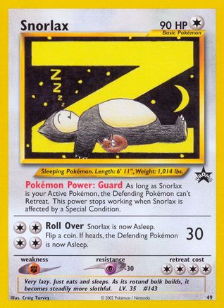 Snorlax - 49/53 - Promo