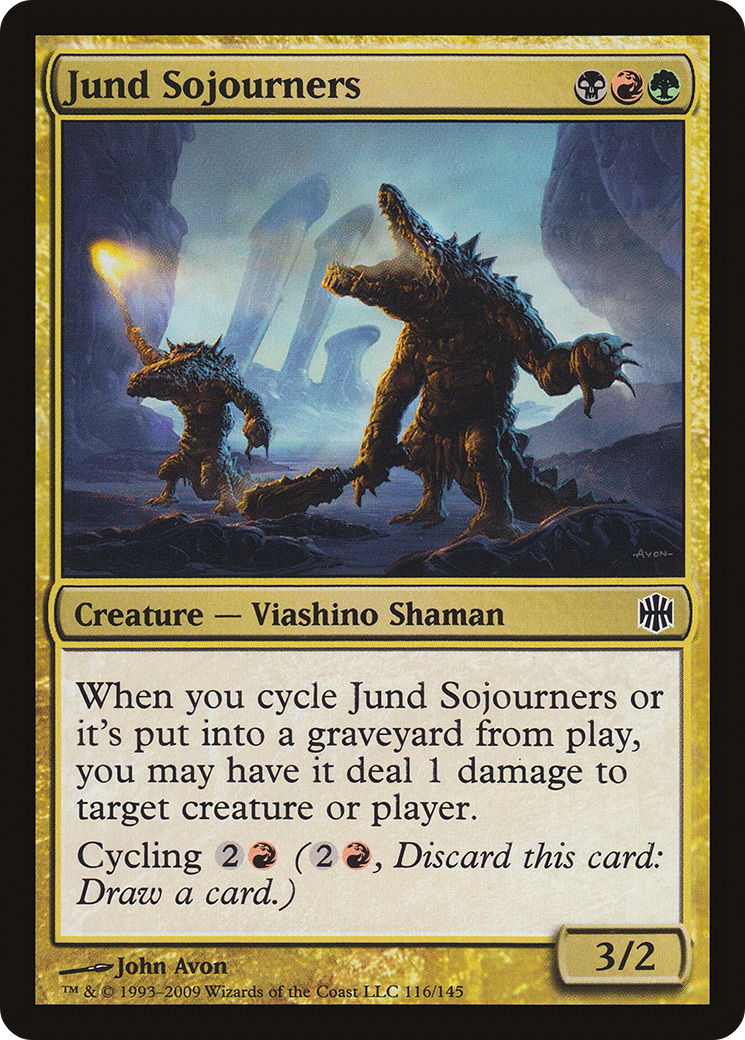 Jund Sojourners (ARB-116) Foil