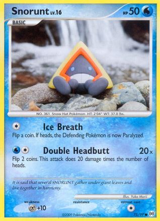 Snorunt - 75/99 - Common