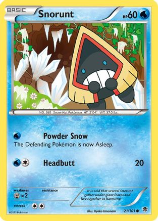 Snorunt - 21/101 - Common