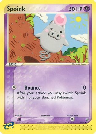 Spoink - 73/97 - Common - Reverse Holo