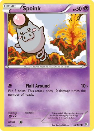 Spoink - 59/149 - Common - Reverse Holo