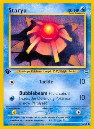 Staryu 056 - Unlimited Neo Revelation - Common