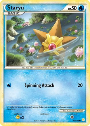 Staryu - 84/123 - Common - Reverse Holo
