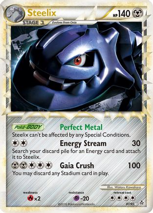 Steelix (Prime) 087  - Holofoil Unleashed - Ultra Rare
