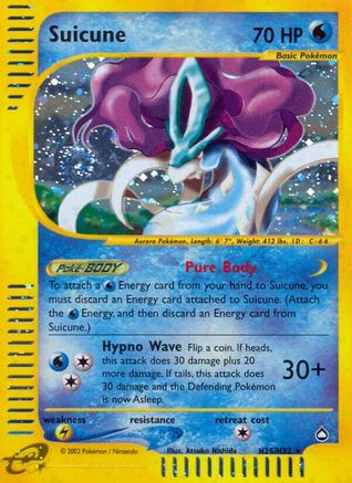 Suicune - H25/147 - Holo Rare