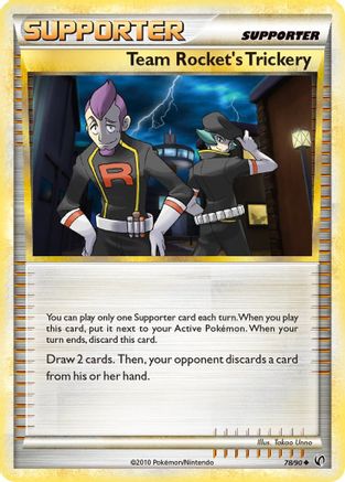 Team Rocket's Trickery - 78/90 - Uncommon - Reverse Holo