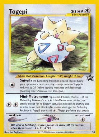 Togepi - 30/53 - Promo
