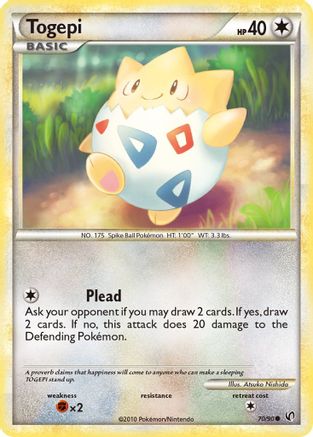 Togepi - 70/90 - Common - Reverse Holo