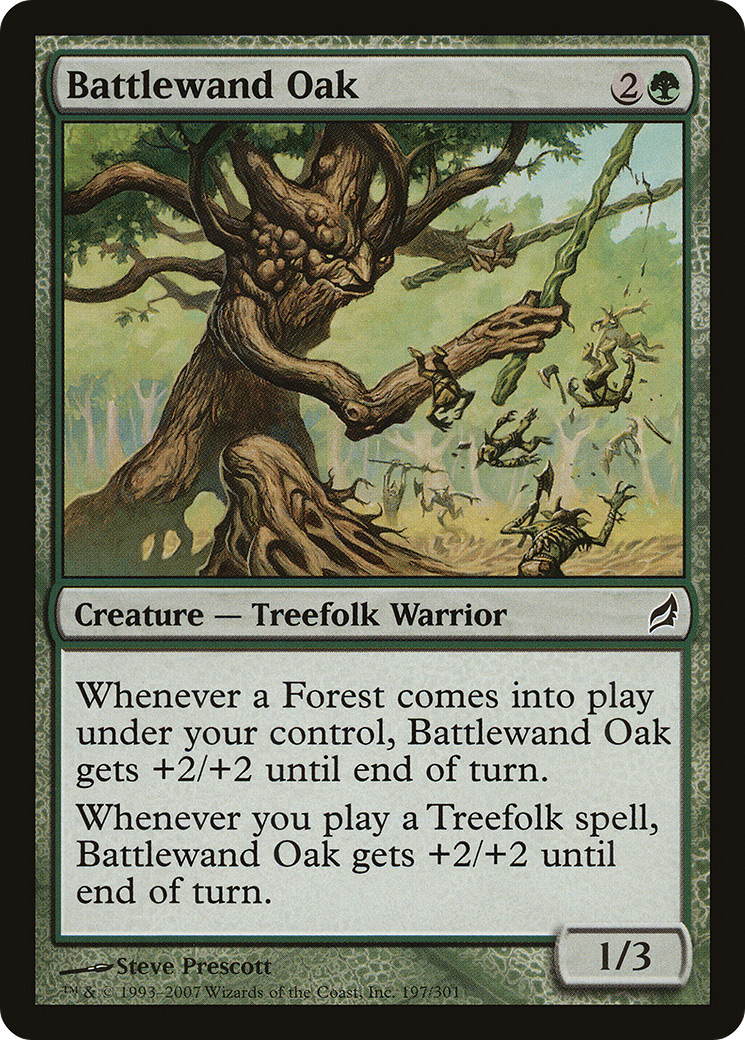 Battlewand Oak (LRW-197) Foil
