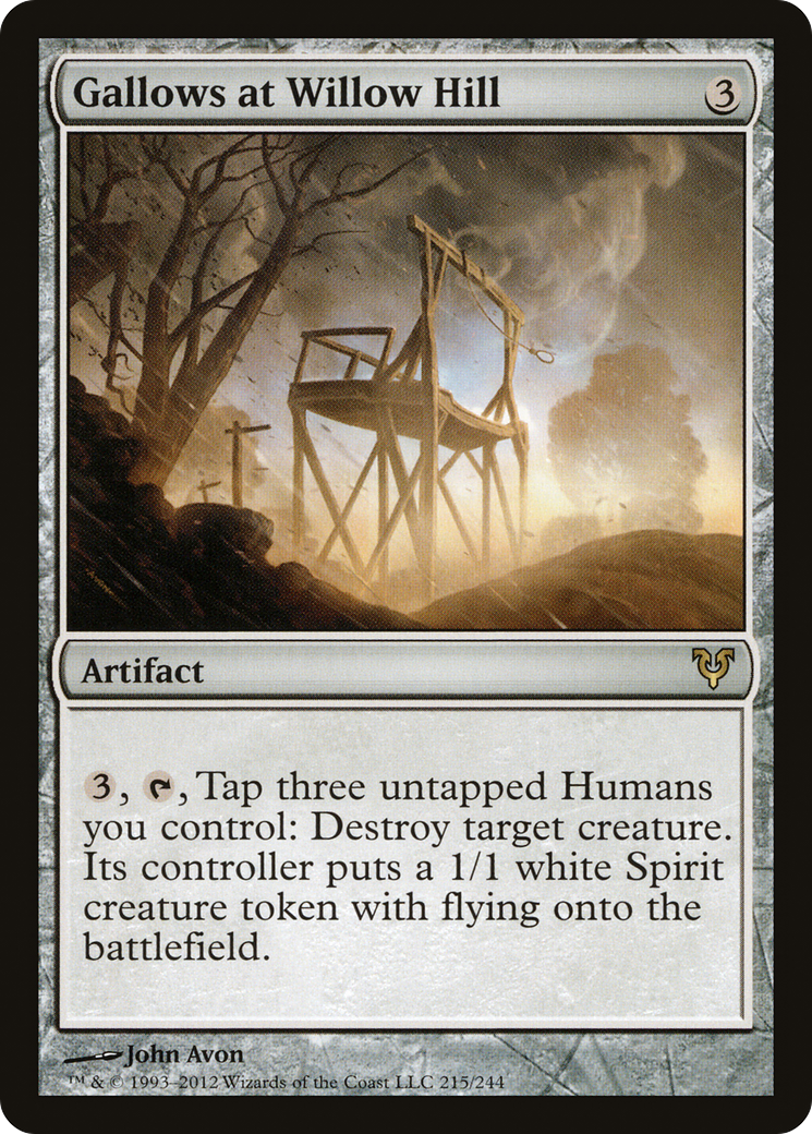 Gallows at Willow Hill (AVR-215) Foil