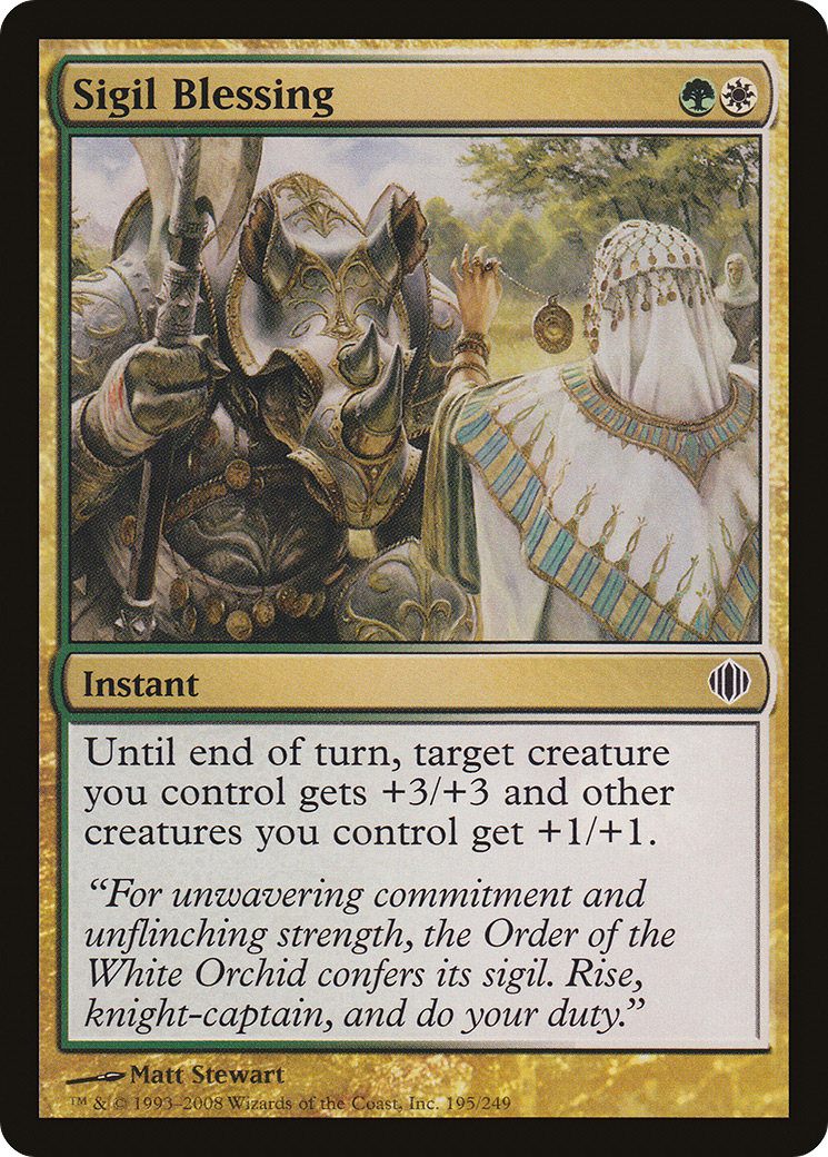 Sigil Blessing (ALA-195) Foil