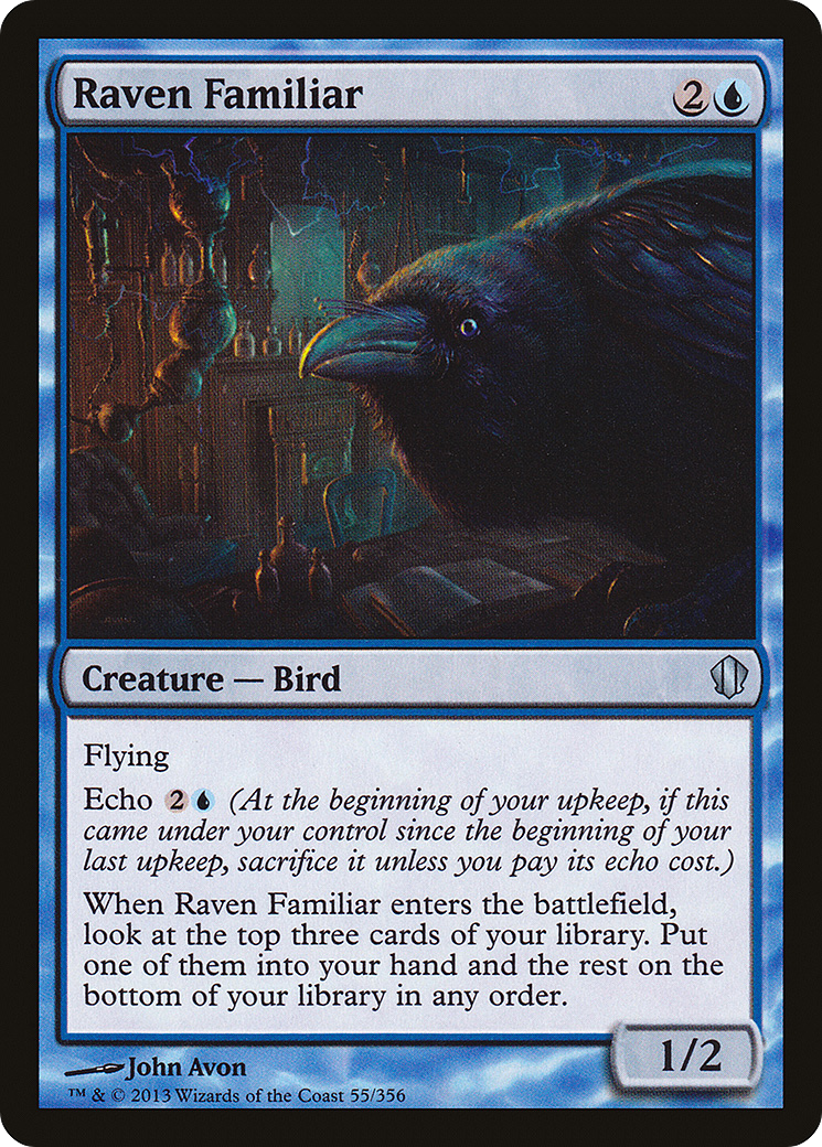 Raven Familiar (C13-055)